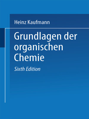 cover image of Grundlagen der organischen Chemie